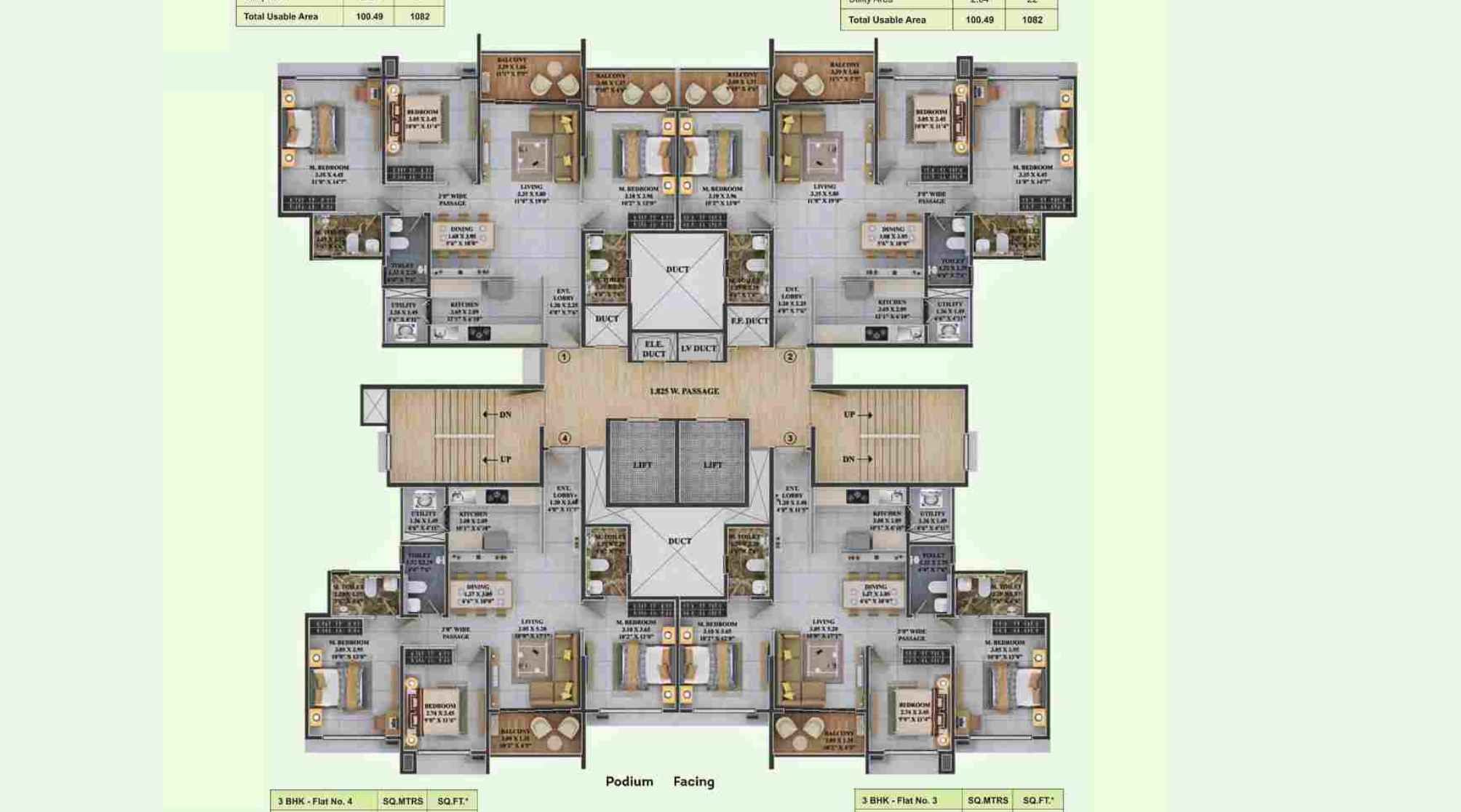 Dosti-Greenscape-Floor-Plan-Dosti-Cascade-D-Wing