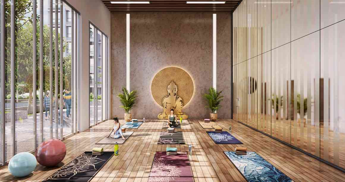 Dosti-Greenscape-Amenities-Yoga-Room-Hadapsar-Pune